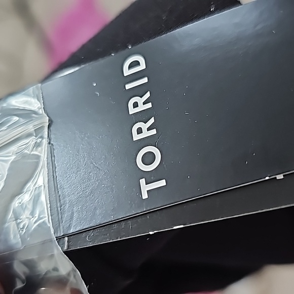 NWT Torrid Black Jersey Button Front Mini Skater Skirt - Picture 6 of 7